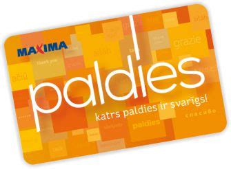 paldies karte maxima.